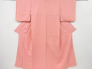 リサイクル　織り柄色無地着物